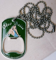 Tico Belle Dog Tag/Bottle Opener - Challenge Coin